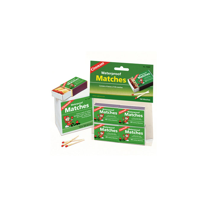 Vattentäta tändstickor, 10 boxpack